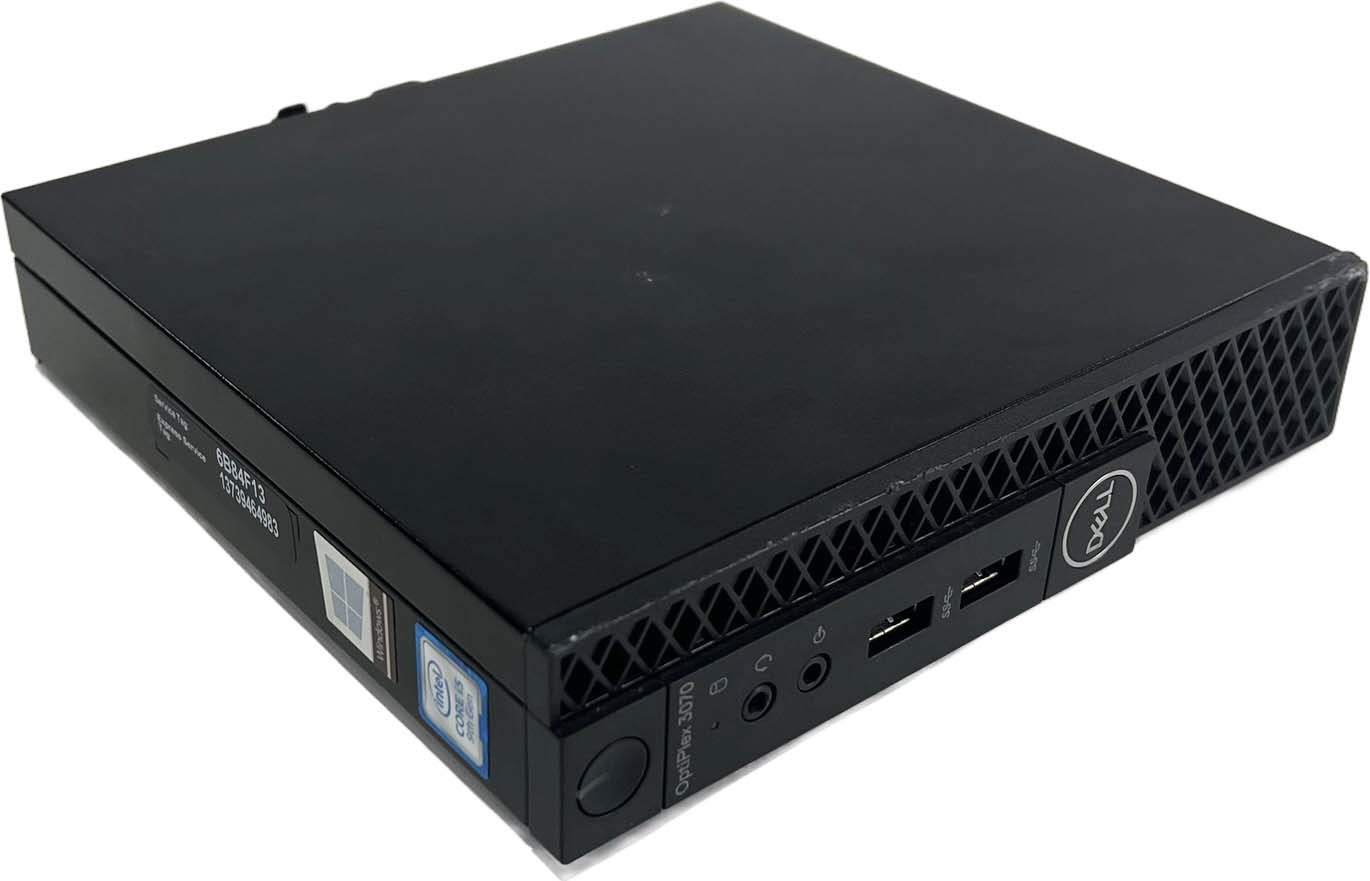 Dell OptiPlex 3070 Mini Desktop i5 9th Gen 256GB SSD 8GB RAM Win 11 Pro (Z3E2)C