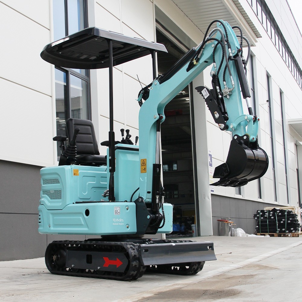 1.4 Ton Mini Excavator Kubota Engine Pilot System Water-Cooled Diesel Digging