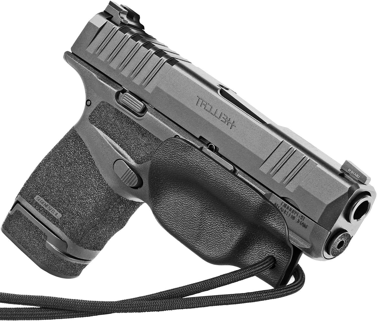 Kydex Trigger Guard Holster with Paracord For Springfield Hellcat/OSP/RDP