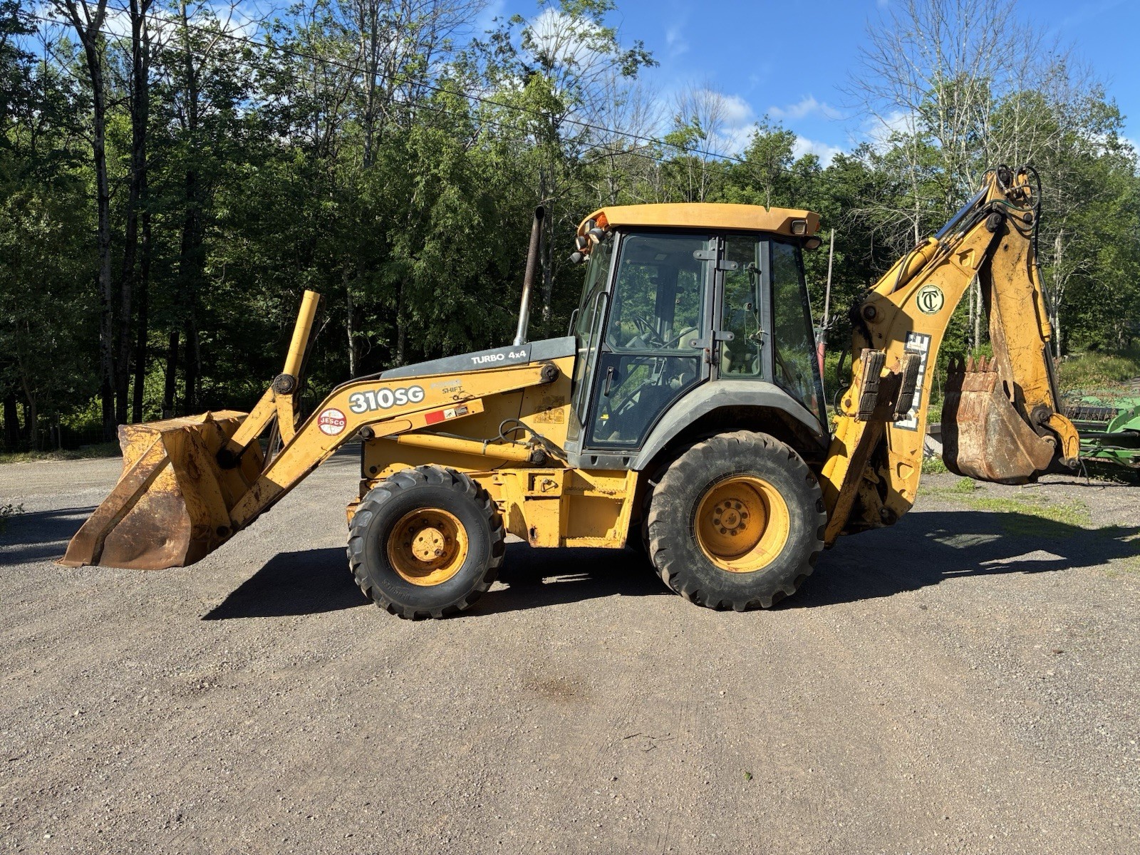John Deere SG Backhoe
