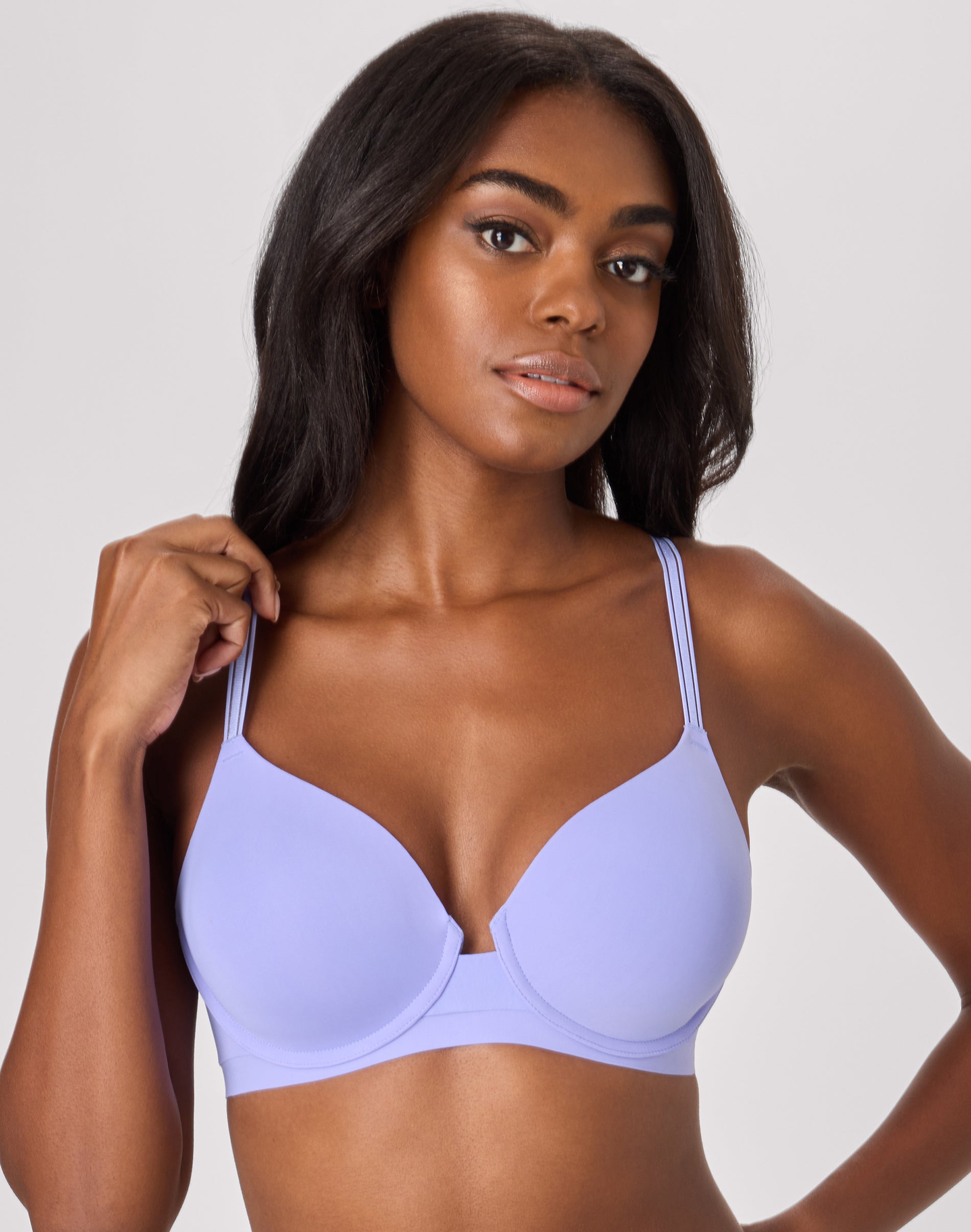 Maidenform Barely There Full Coverage Underwire Bra Blue Beyond 36D Women’s
