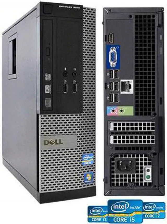 Dell OptiPlex SFF Desktop i7-3770 8GB RAM 500 GB W10 Pro