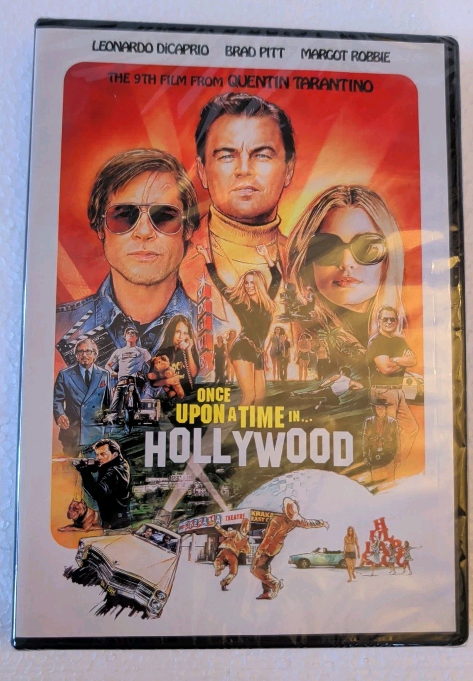 Once upon a Time in Hollywood DVD – Brand New Sealed Leonardo Di Caprio