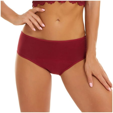 XuJwPNcy Womens Panties Mid-Rise Swimsuit Bikini Bottoms Seamless Soft Cotton Briefs Plus Size Swim Bottoms