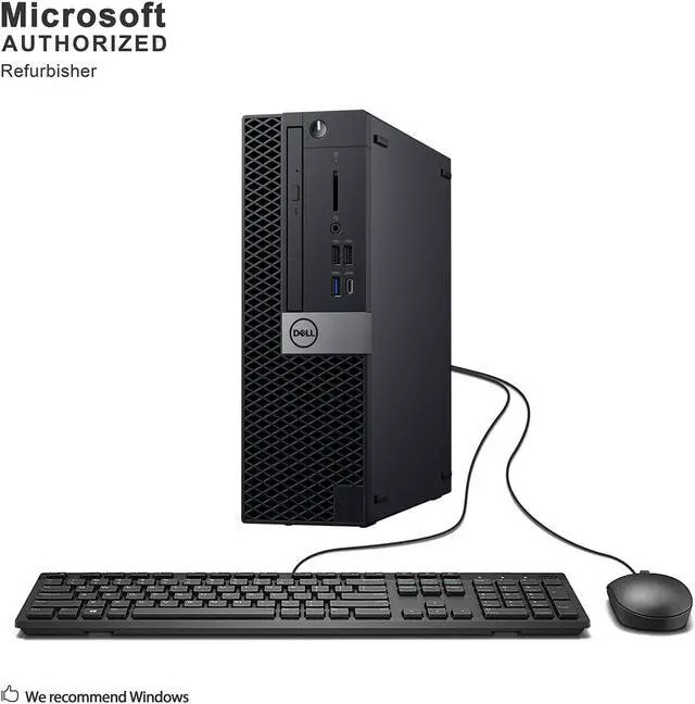 Dell Grade A Optiplex 7050 SFF I7-6700 DDR4 SSD W10 Pro 64 16GB RAM 512GB SSD