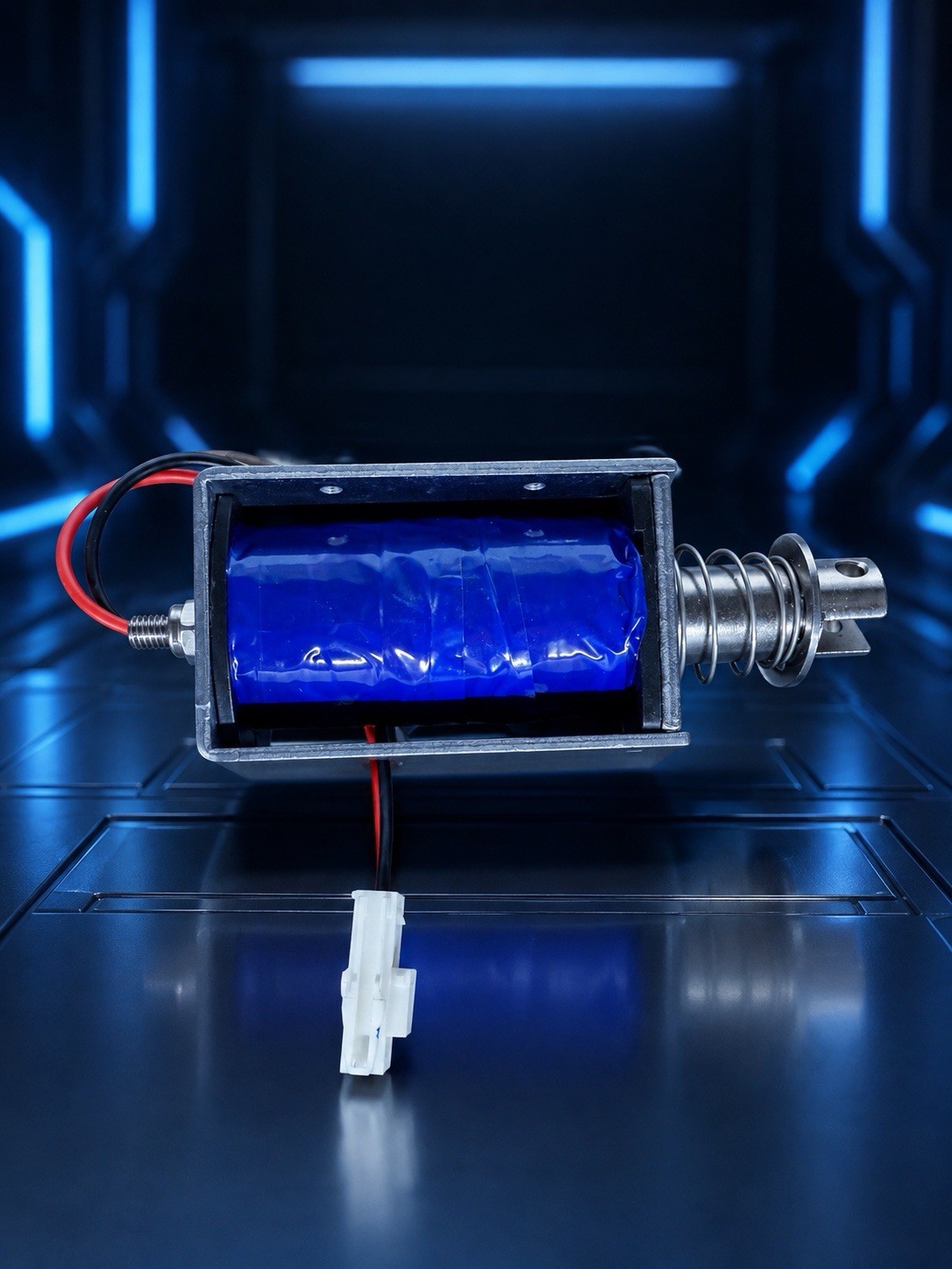 TEJ Coin Pusher Flap Solenoid Coil Blue