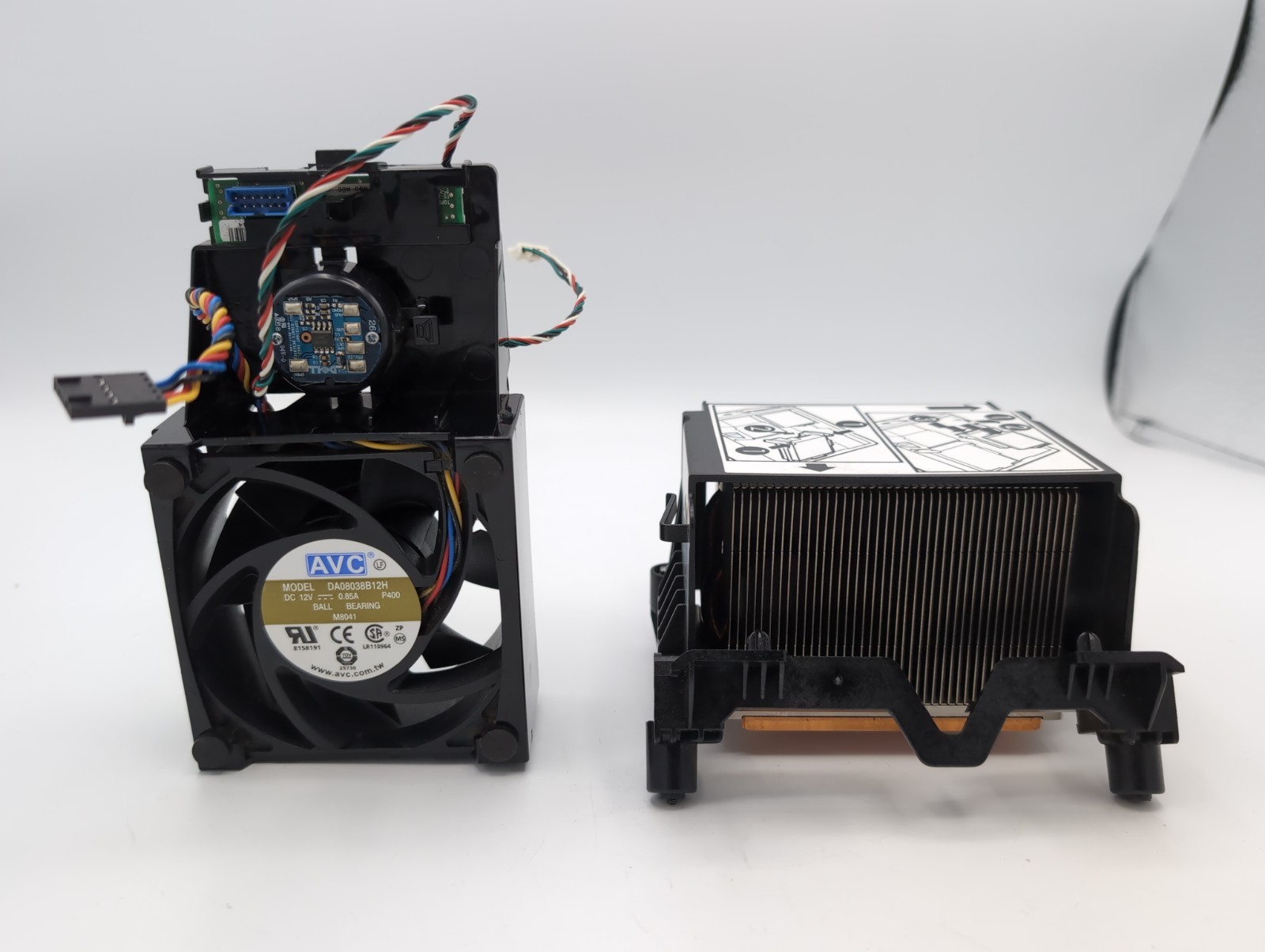 Dell OptiPlex CPU heatsink and fan assembly (Not Tested)
