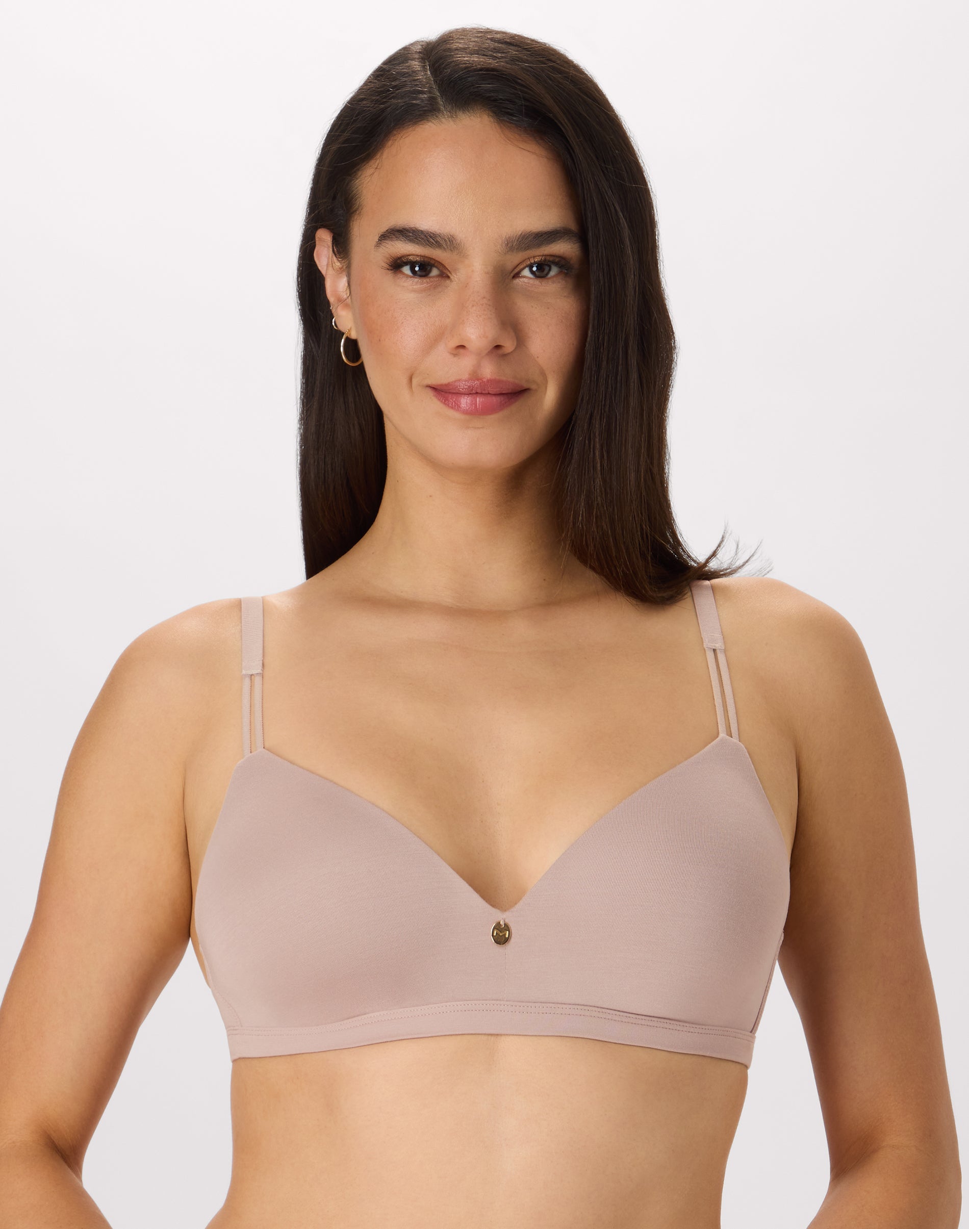 Maidenform Everyday Luxe Wireless T-Shirt Bra Evening Blush 40B Women’s