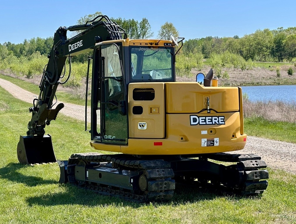 2019 John Deere 85G Excavator w/ TAG 30″ Bucket 601 Hours EROPS Stock#343488