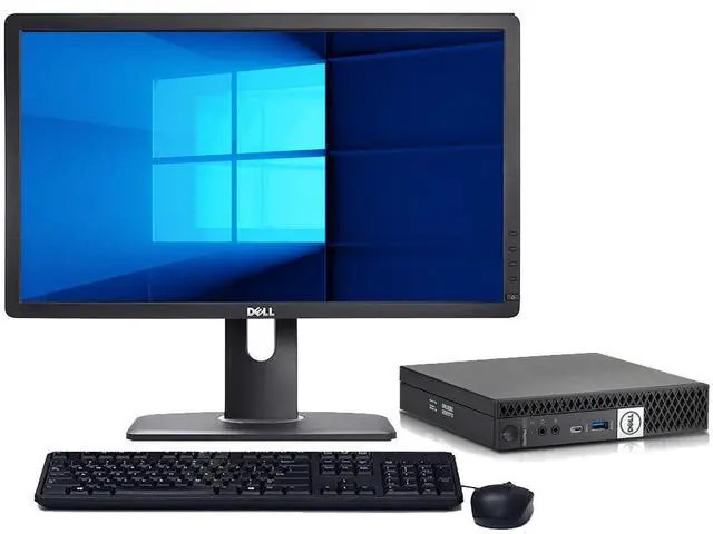 Dell OptiPlex Micro PC W11 Pro Intel i7 8GB RAM 256GB SSD 17 in LCD