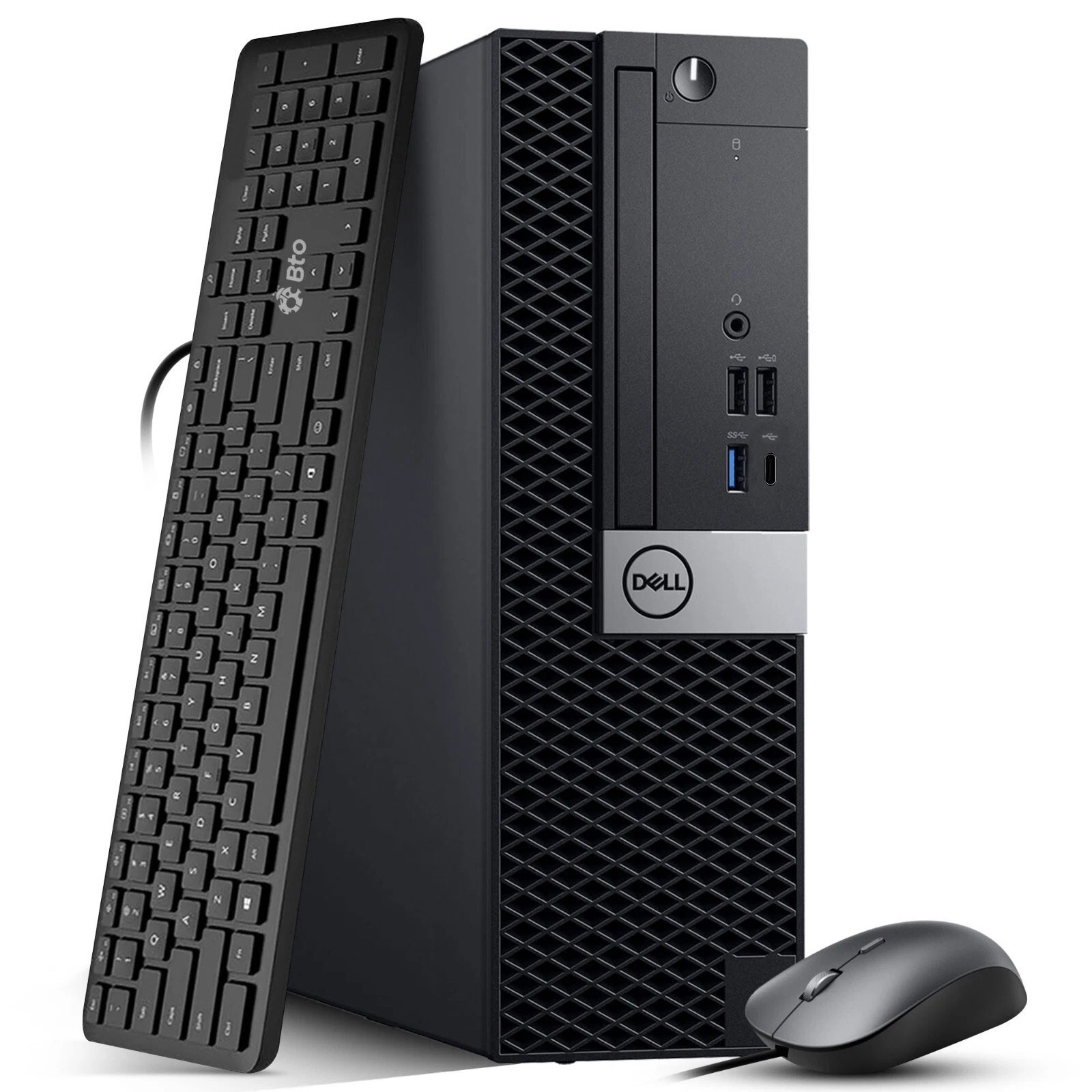 Dell 7060 Desktop PC intel Core i5-8th, 32GB RAM 256GB SSD Wi-Fi Windows 11 pro