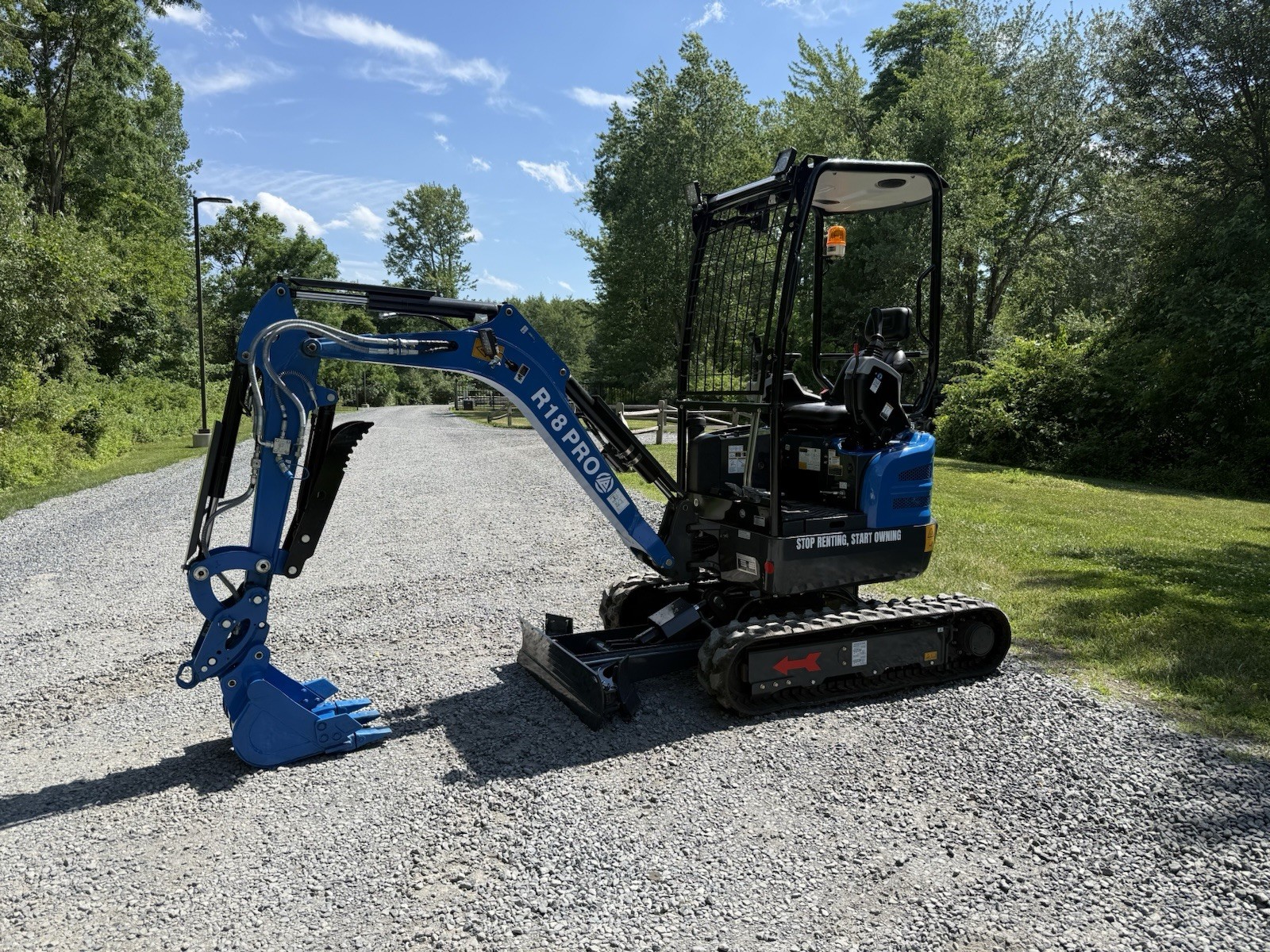 2026 RIPPA R18 PRO Mini Excavator