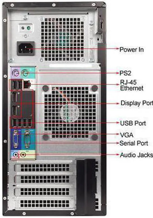 Dell OptiPlex 9020 Tower i5-4570 8GB RAM 512GB SSD + 1TB W10 Pro