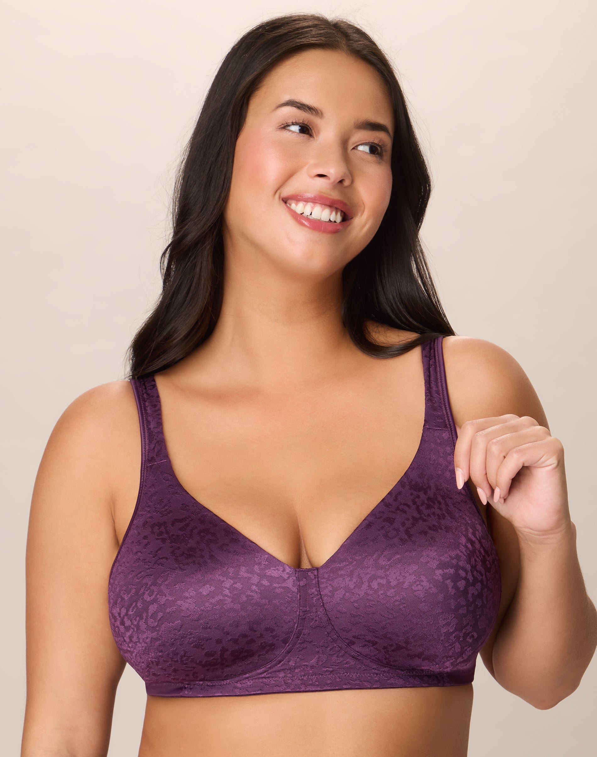 Playtex 18 Hour Ultimate Lift & Support Wireless Bra Blackberry Jam 38B Women’s