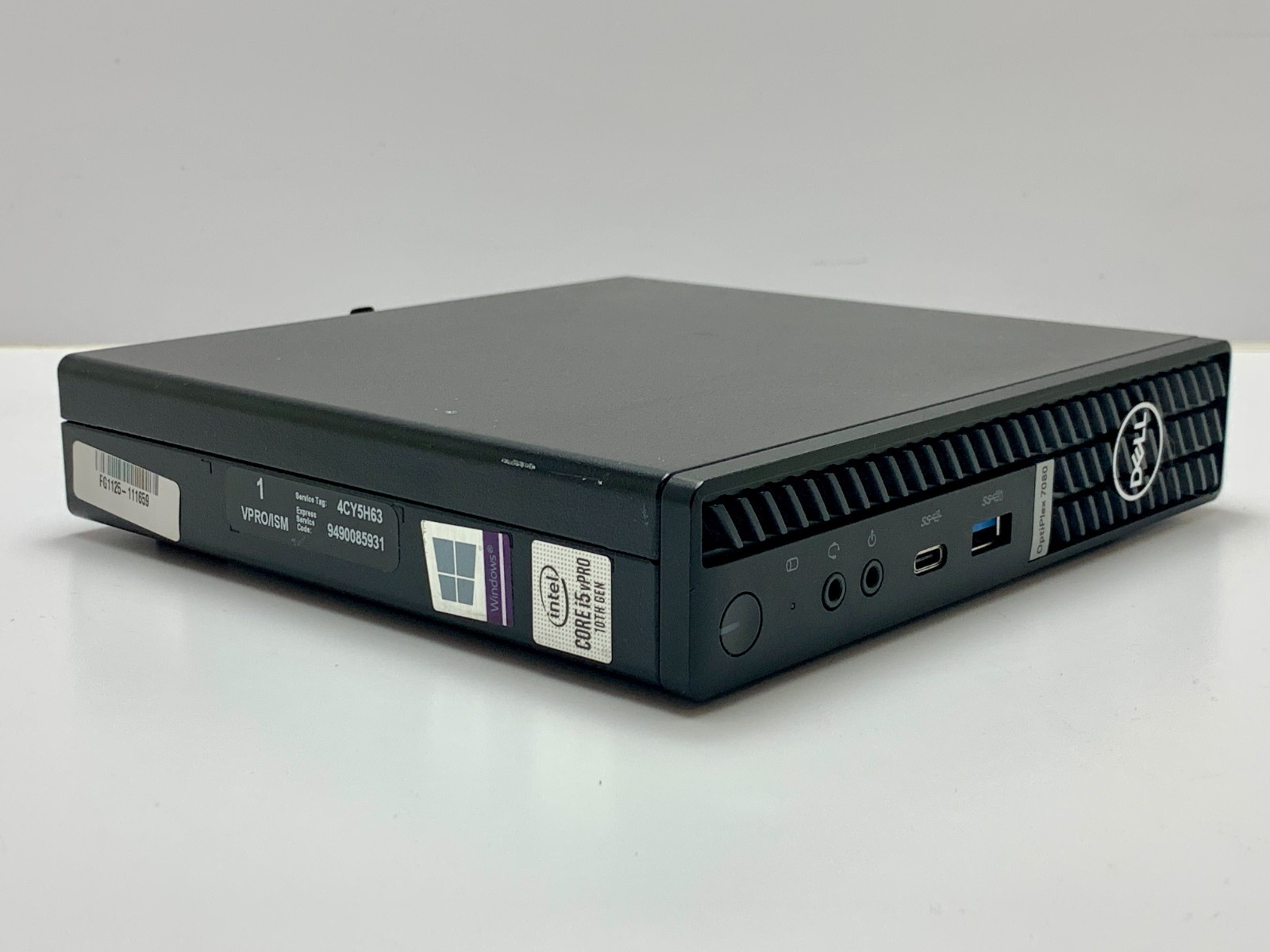 Dell OptiPlex 7080 USFF | i5-10500 | 8GB RAM | 256GB NVMe | LINUX