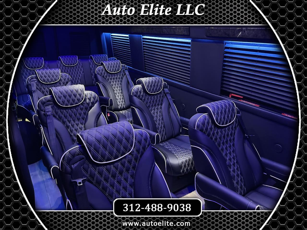 2026 Mercedes-Benz Sprinter Passenger Van Luxury Transformer Coach 170WB 11 Pass