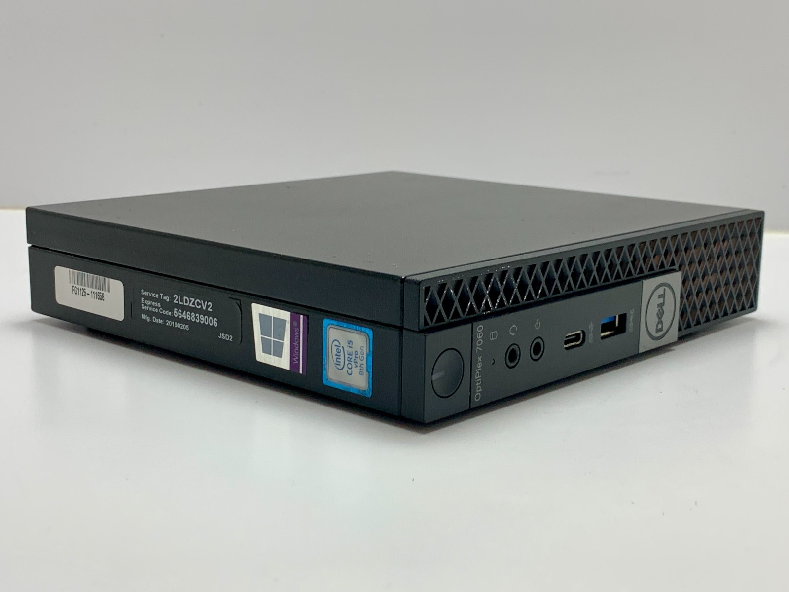 Dell OptiPlex 7060 USFF | i5-8500 | 8GB RAM | 256GB NVMe | LINUX
