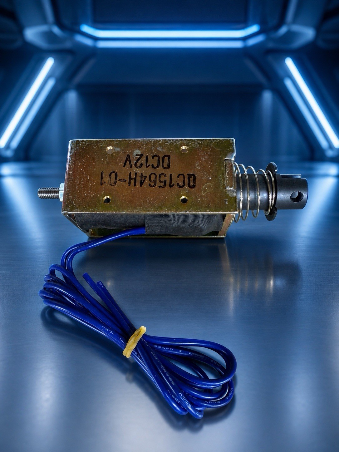 TEJ Coin Pusher Flap Solenoid Coil Black