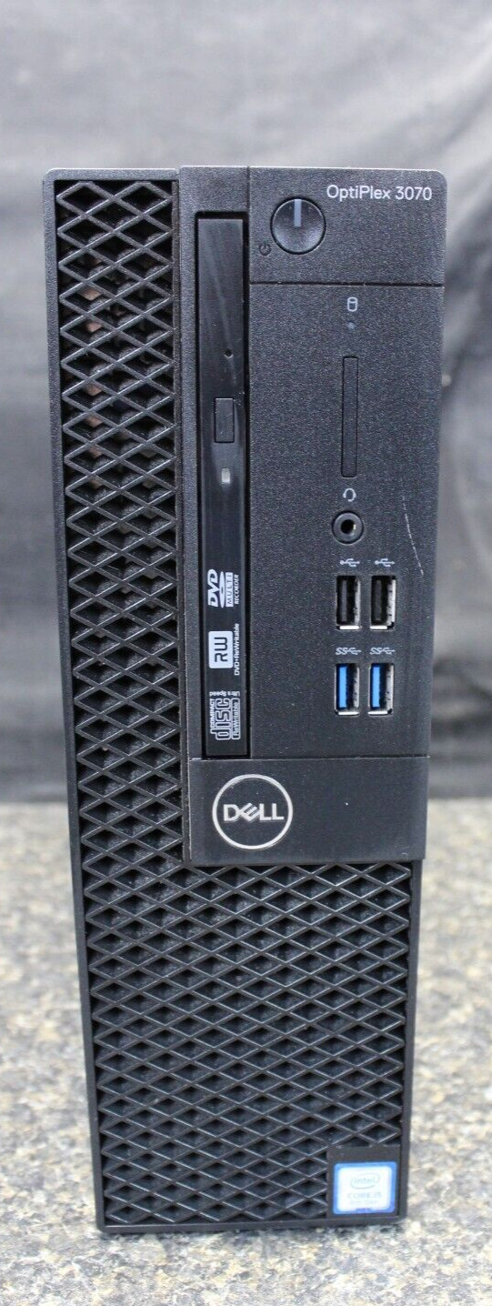 Dell Optiplex 3070 I5-8400 SFF 256GB SSD 16GB DDR4 Win11Pro – NO DVDRW