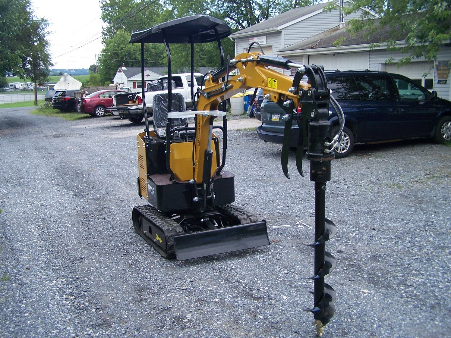 ATS Industrial ATS-RT15R 13.5 HP B&S 1 ton Mini Excavator
