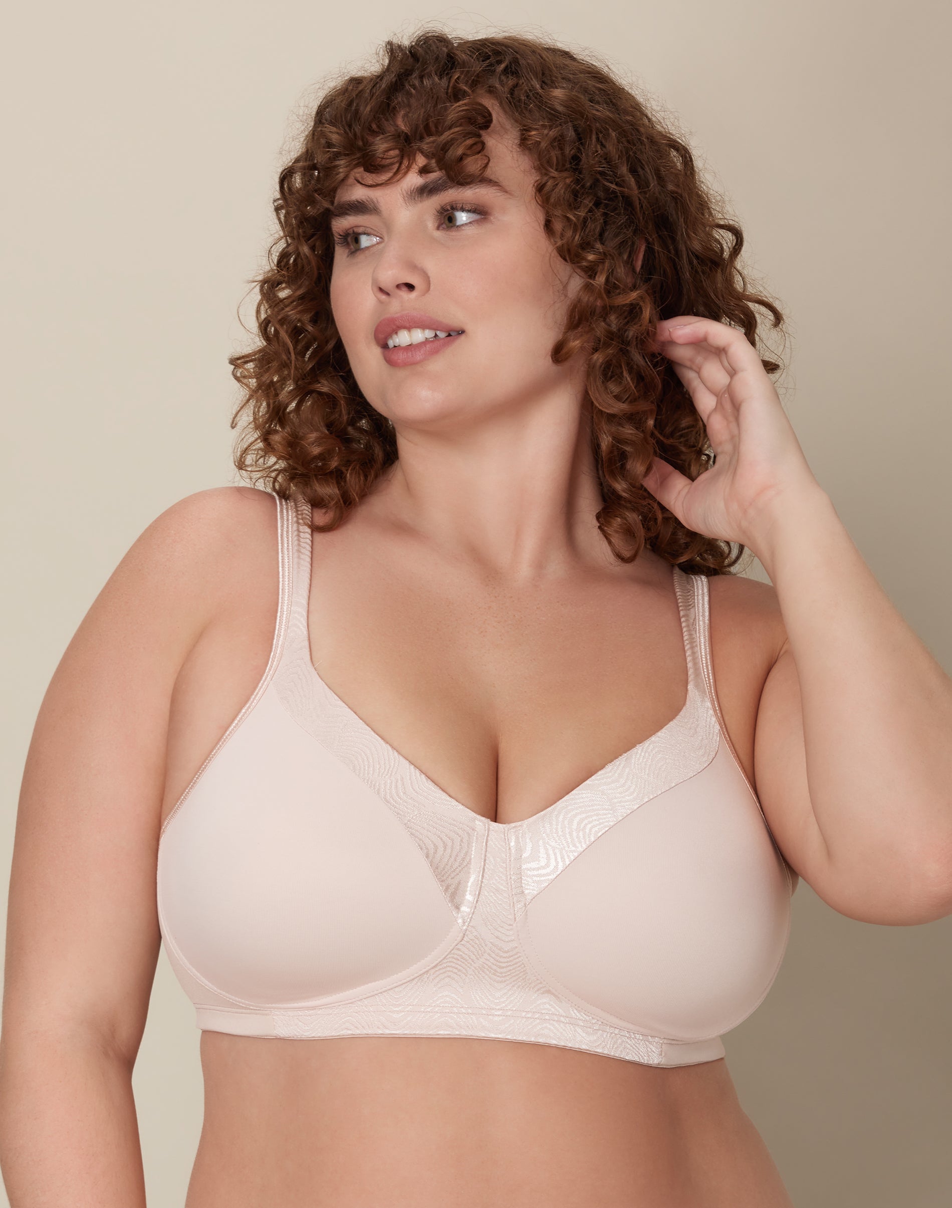 Playtex 18 Hour Cool & Breathable Wireless T-Shirt Bra Sandshell 44C Women’s