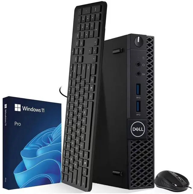 Dell OptiPlex 3070 Mini Desktop Business i5-9500T 8GB RAM 512GB SSD Display