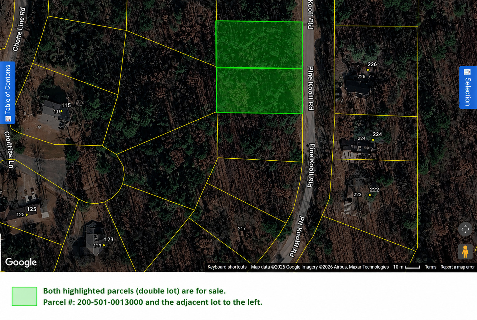 1 Half Acre  Double Lot Fairfield Bay Arkansas