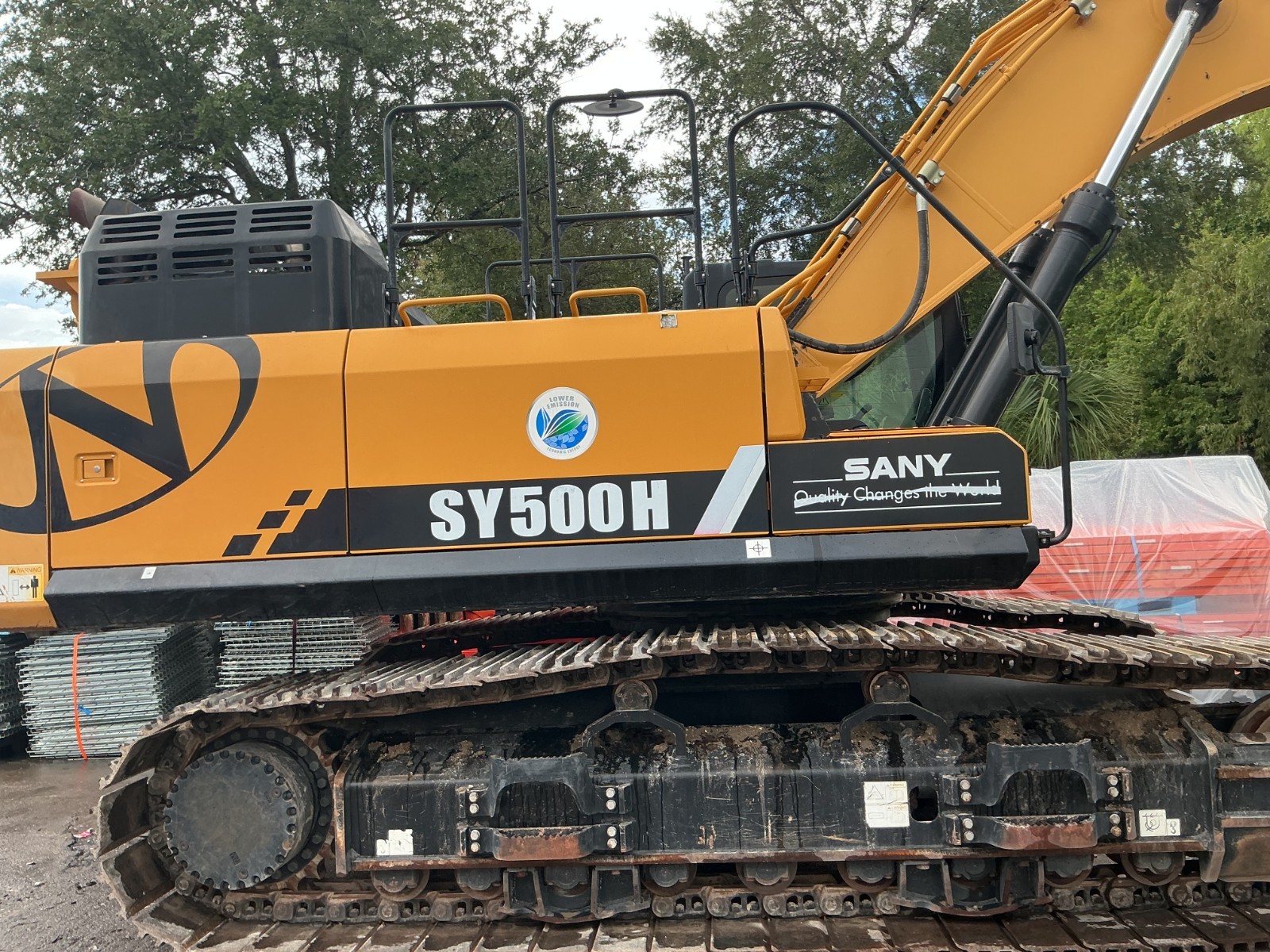 2022 Sany SY500H Hydraulic Excavator 4603 Hrs Cummins 400HP Factory Warranty