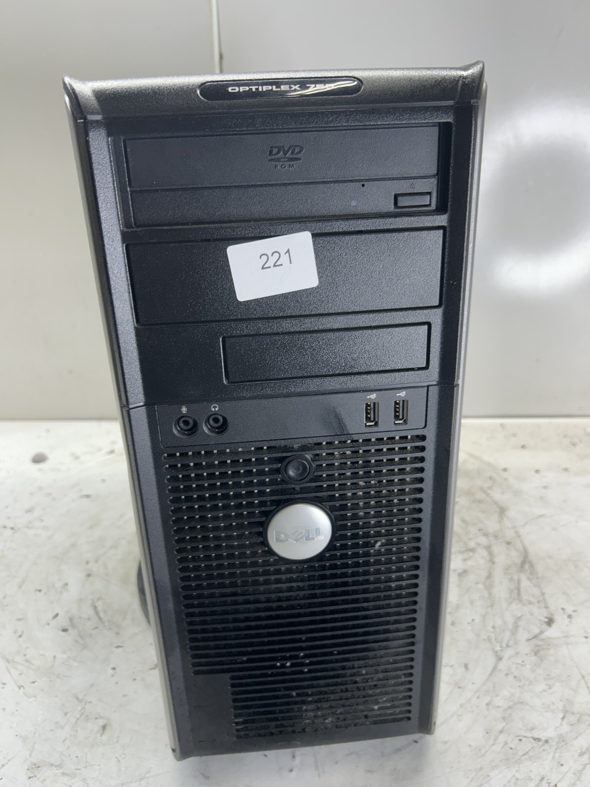 Dell OptiPlex 755 Intel Core 2 Duo E8500 3.16GHz 512MB 500 GB WINDOWS XP