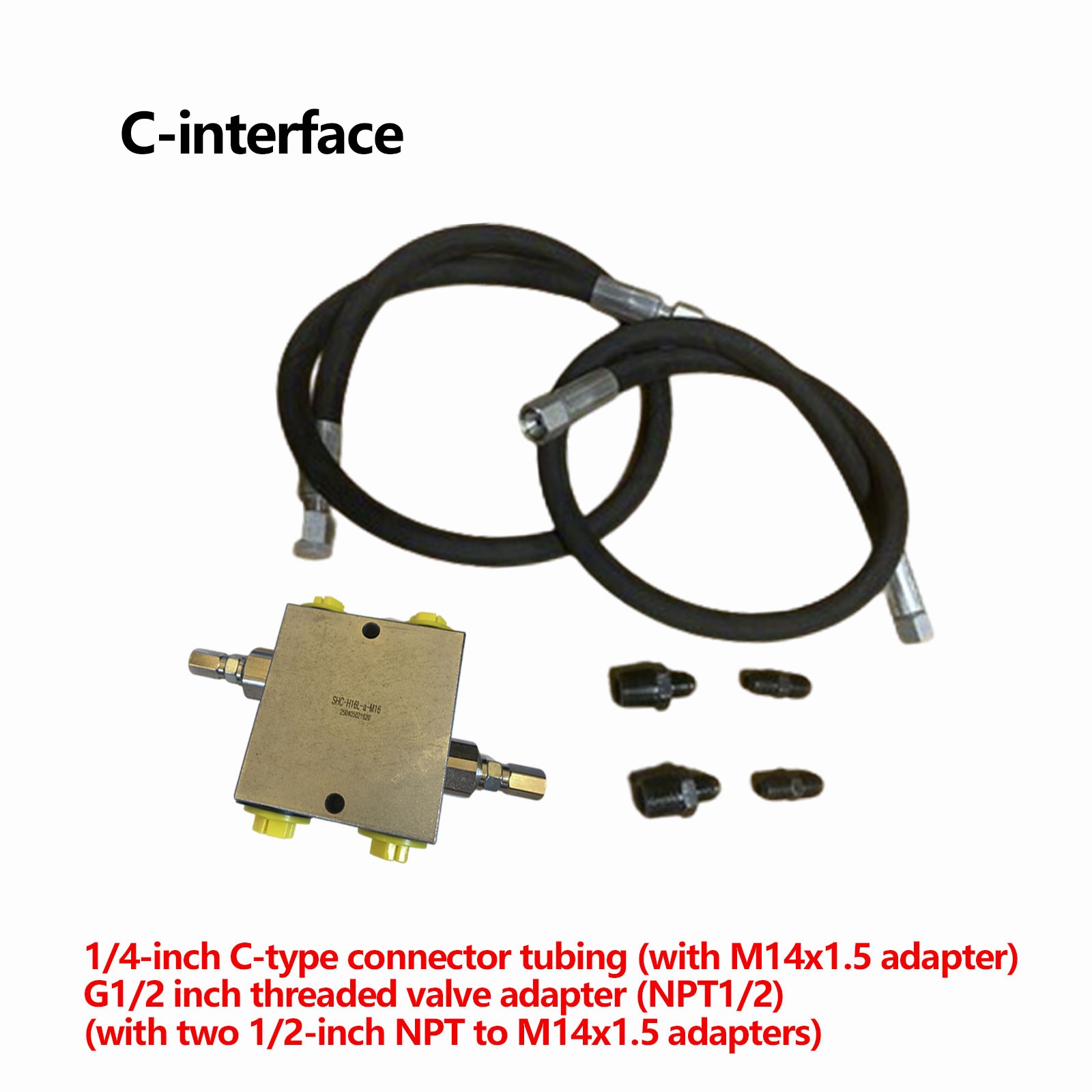Chinese Mini Excavator Cushion Valve Kit Complete for Swivel Motor Assembled 42d