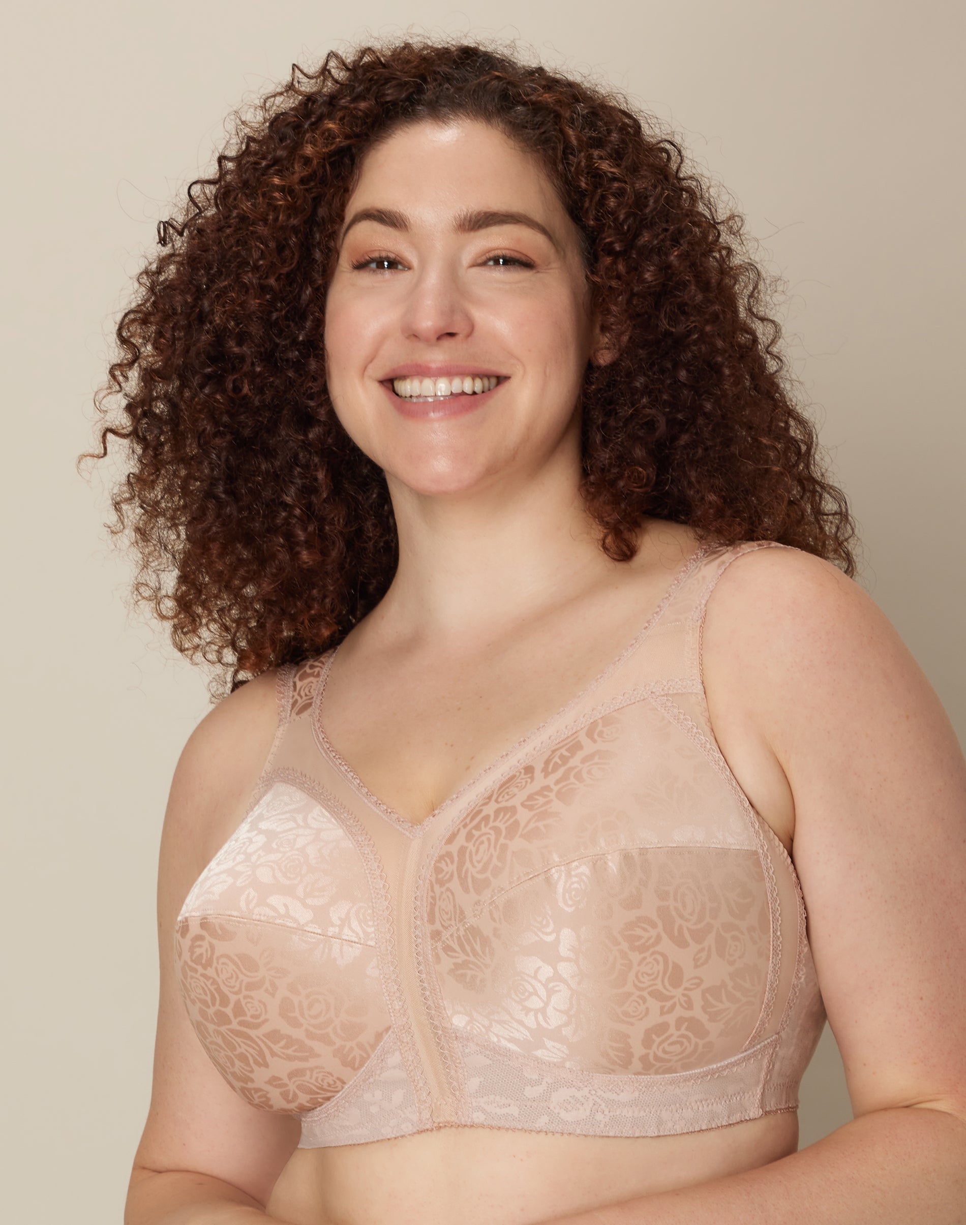 Playtex 18 Hour Ultimate Shoulder Comfort Wireless Bra Cafe Au Lait 44DD Women’s