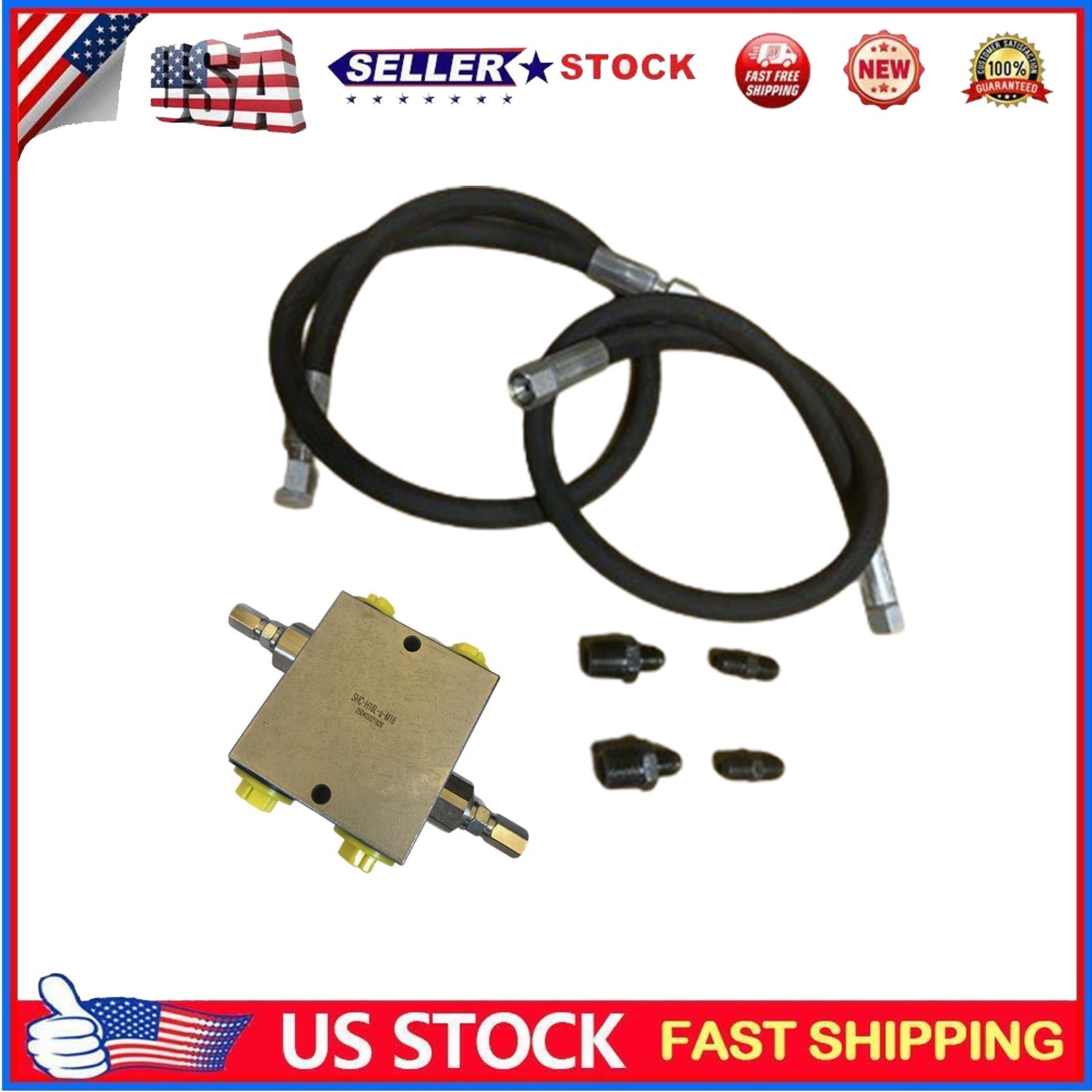 1/4”For Mini Excavator Cushion Valve Kit Swivel Motor Assembled Complete M14×1.5