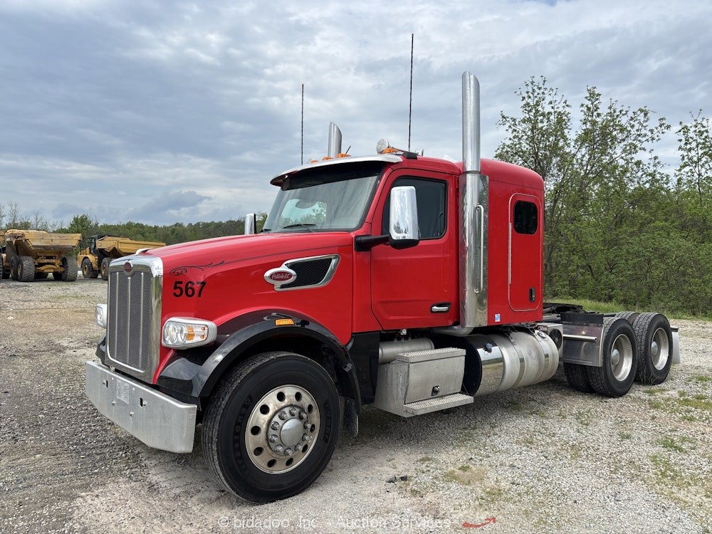 2023 Peterbilt 567 T/A 48″ Sleeper Truck Tractor MX-13 Diesel 510HP A/R bidadoo