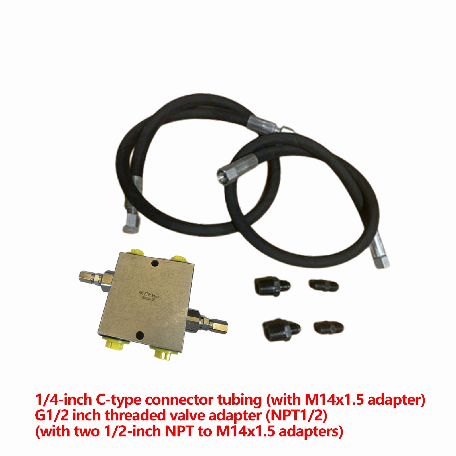 Chinese Mini Excavator Cushion Valve Kit Complete for Swivel Motor Assembled 42d
