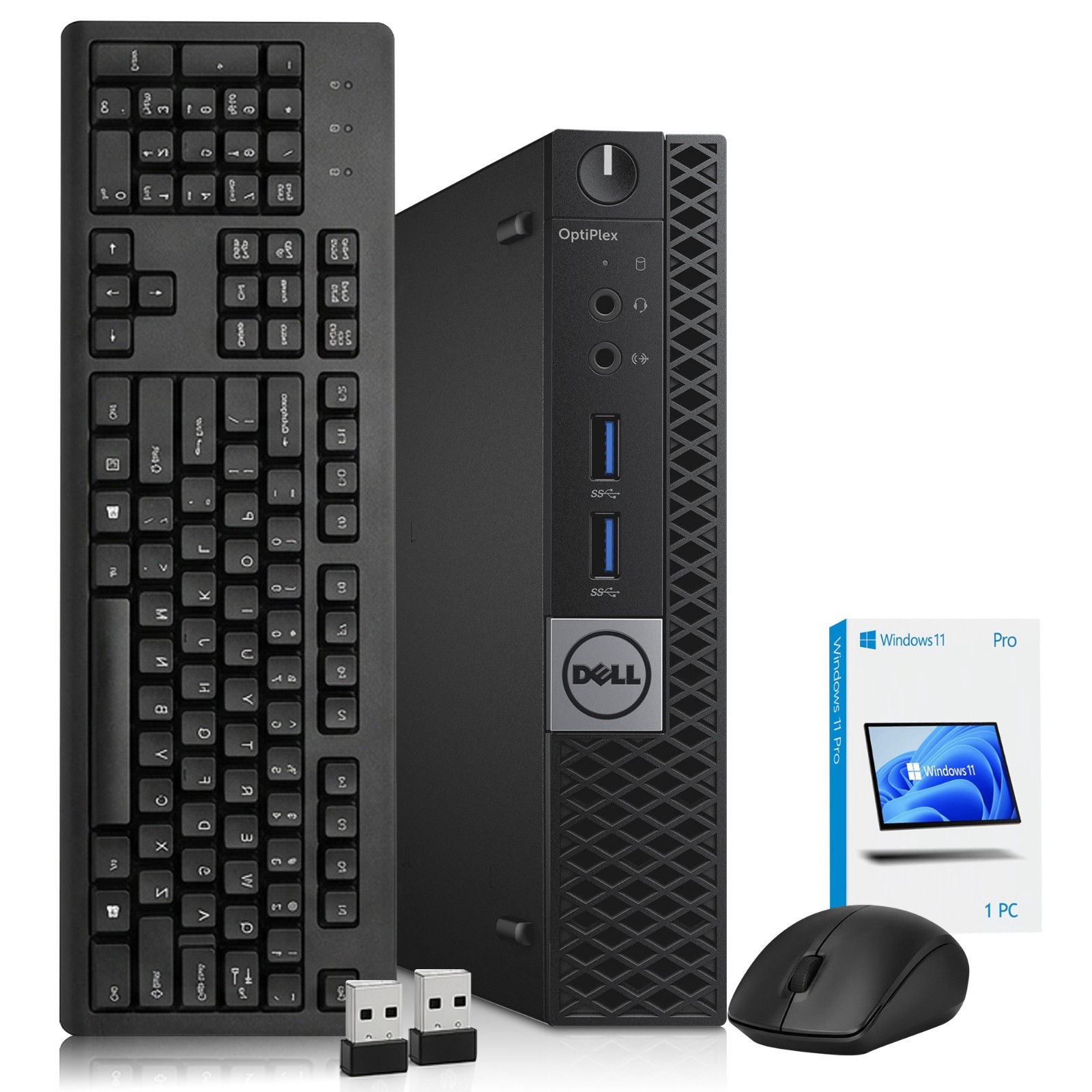 Dell 3040 Desktop Mini PC Intel i7-6th 16GB RAM 1TB SSD WiFi KB&M Windows 11 Pro