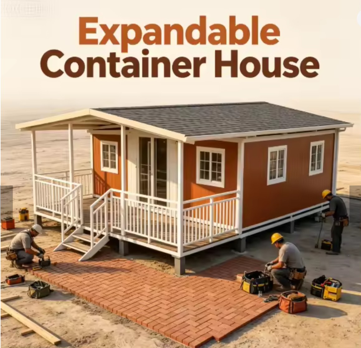 Prefabricated Luxury Expandable Container House Prefab Mobile Home