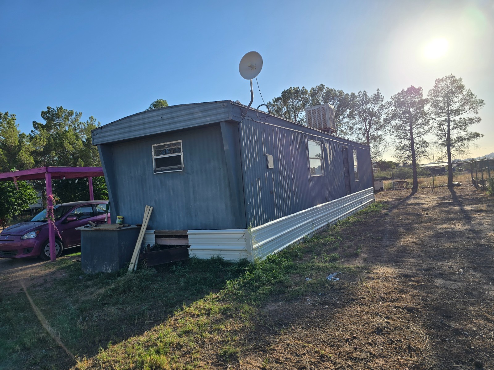 Mobile home for sale, in Chaparral, NM, must be moved. Asking 5000 or better off