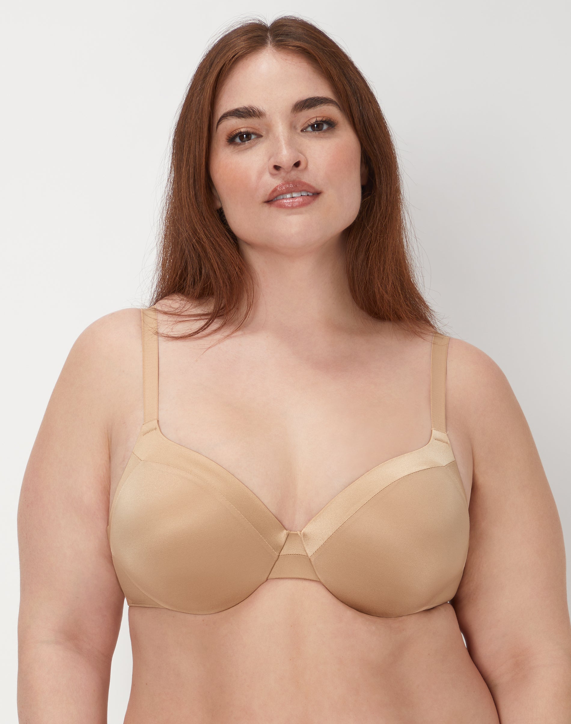 Maidenform Comfort Devotion Cushioned Underwire Bra, Full Coverage, Convertible Body Beige 36B Women’s