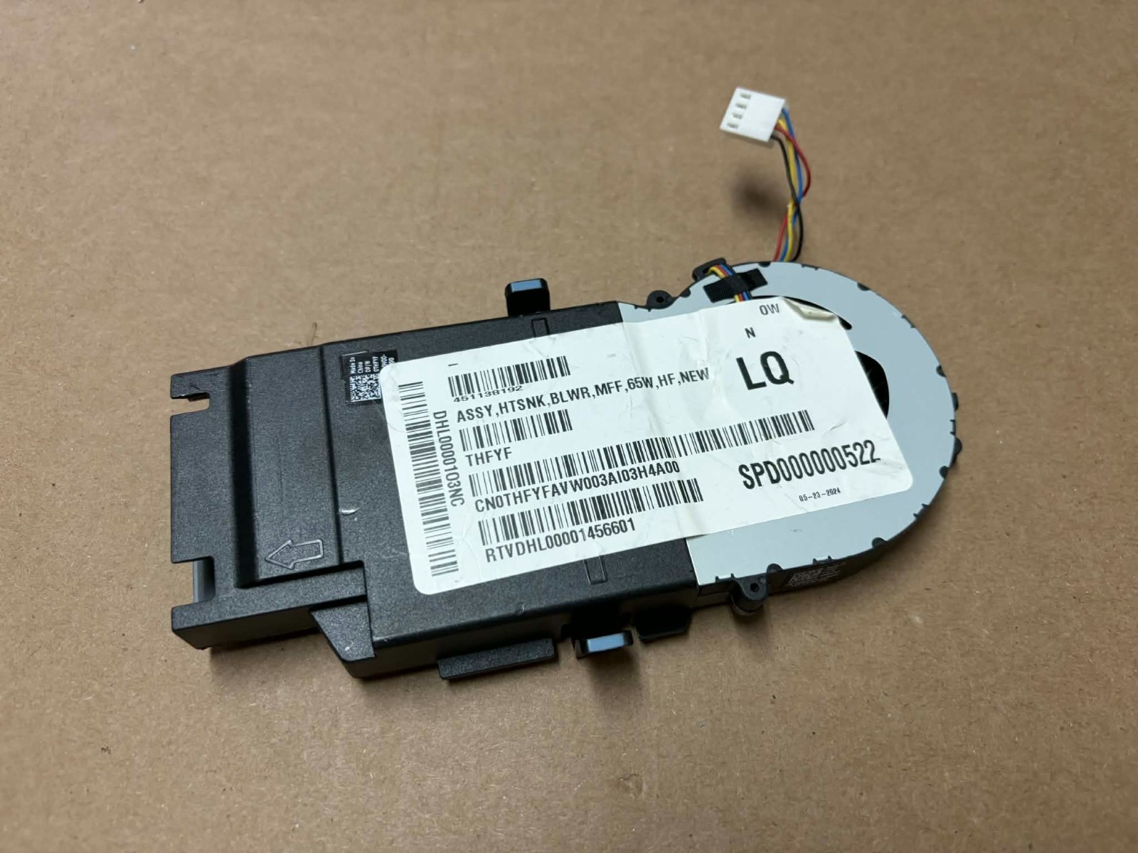 Dell OptiPlex 7000 5000 3000 series 7010 Micro 65W Cooling Cooler Fan THFYF