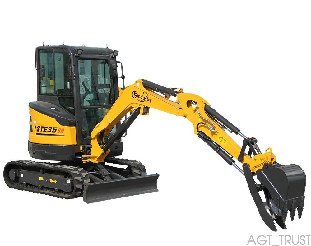 CFG STE35SR 2.8Ton Mini Excavator Diesel Yanmar Engine Tracked Crawler EPA