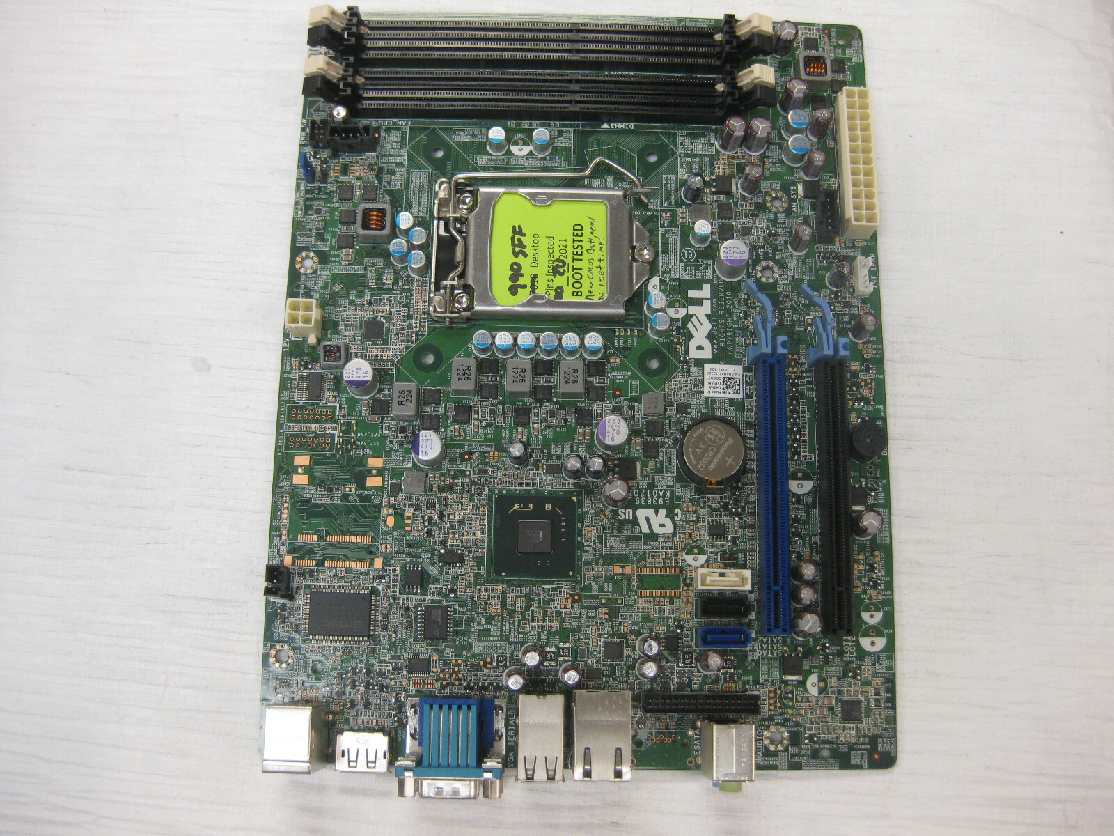 Dell Optiplex 990 SFF Motherboard  Intel  Socket  LGA1155  0D6H9T D6H9T Warranty