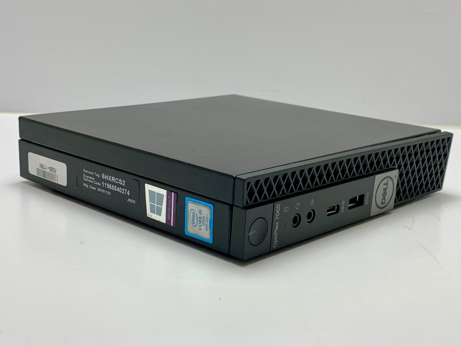 Dell OptiPlex 7060 USFF | i5-8500 | 8GB RAM | 256GB NVMe | LINUX
