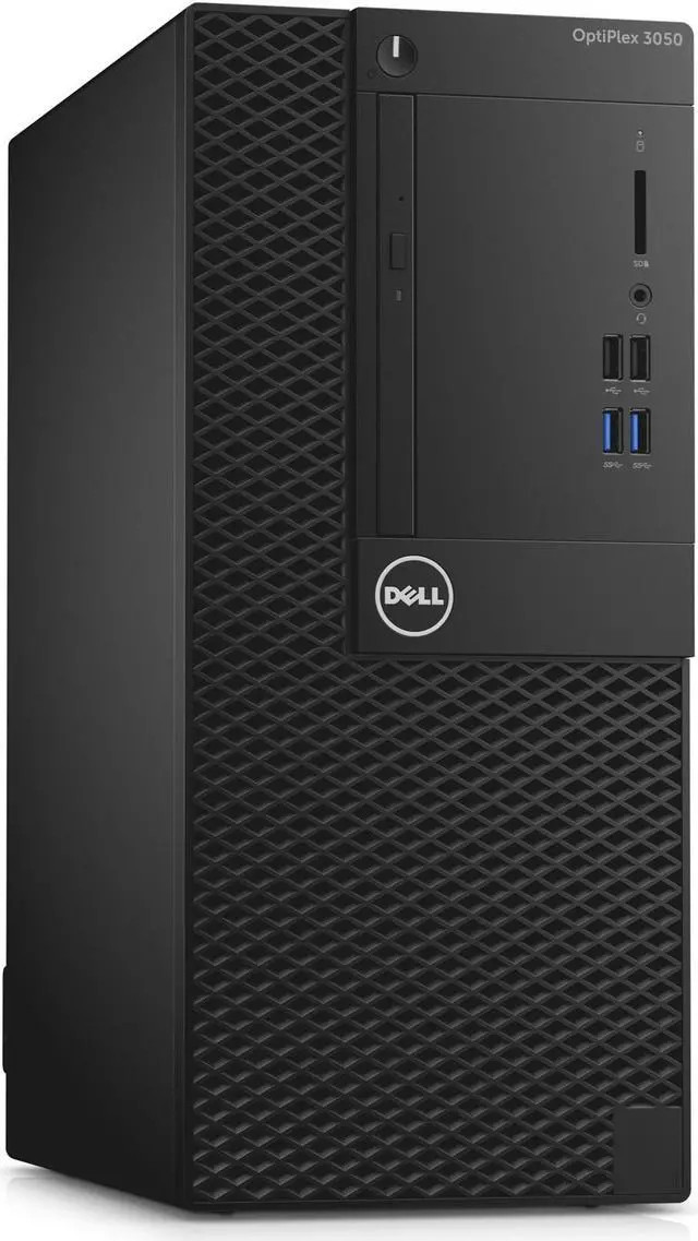 Dell Optiplex 3050 i5-7500 X4 8GB RAM 256GB SSD Win10 Black