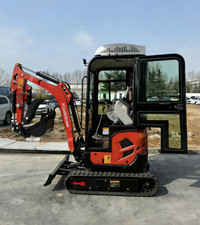 air conditioning 2 Ton New Mini Excavator EPA certified USA KUBOTA Diesel D902