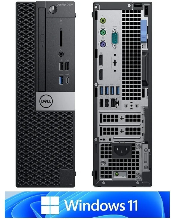 Dell Optiplex 7070 Business Desktop Computer SSD + HDD Intel i5 DVD WIN 11 Pro