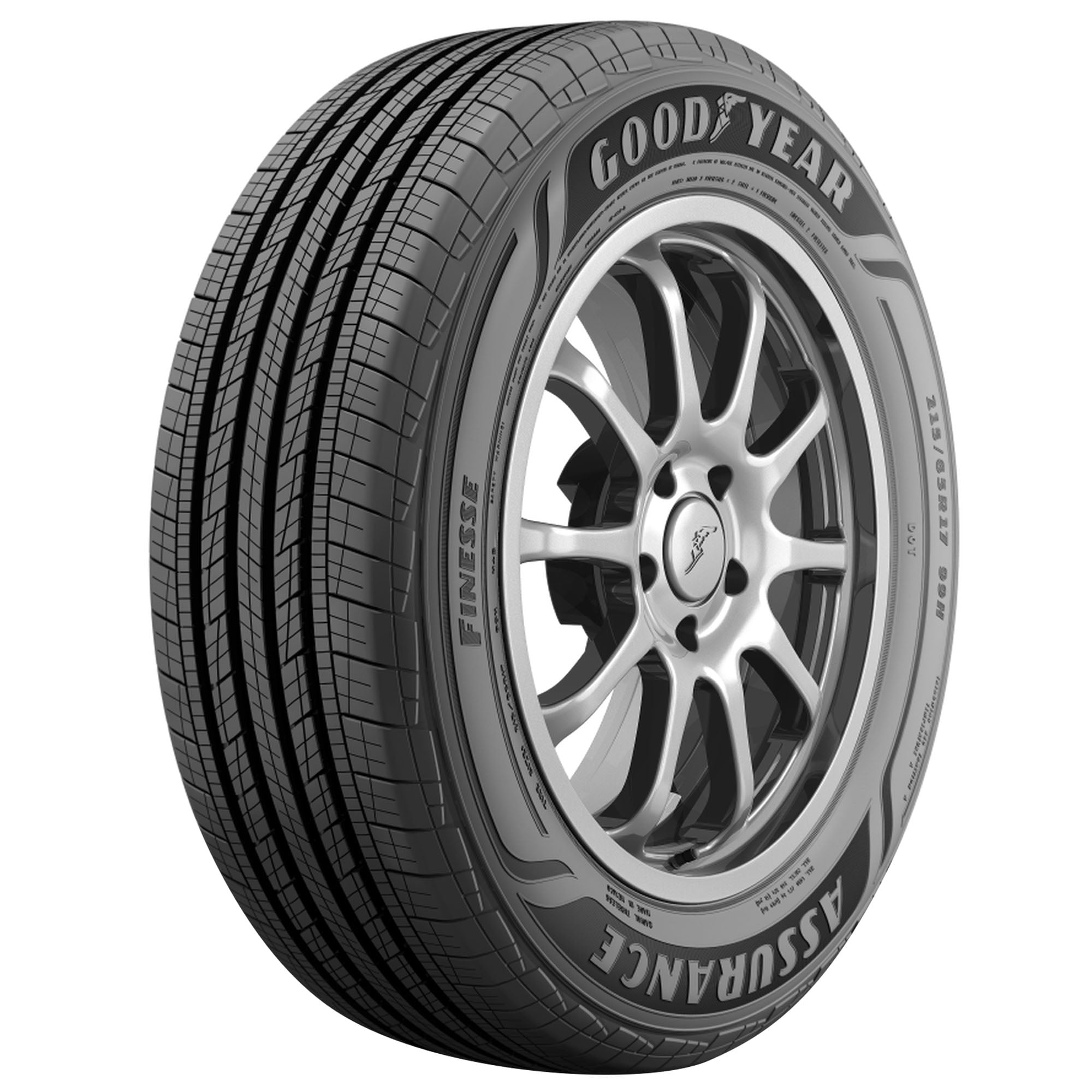 Goodyear Assurance Finesse 225/65R17 102H dc a/s All Season Tire