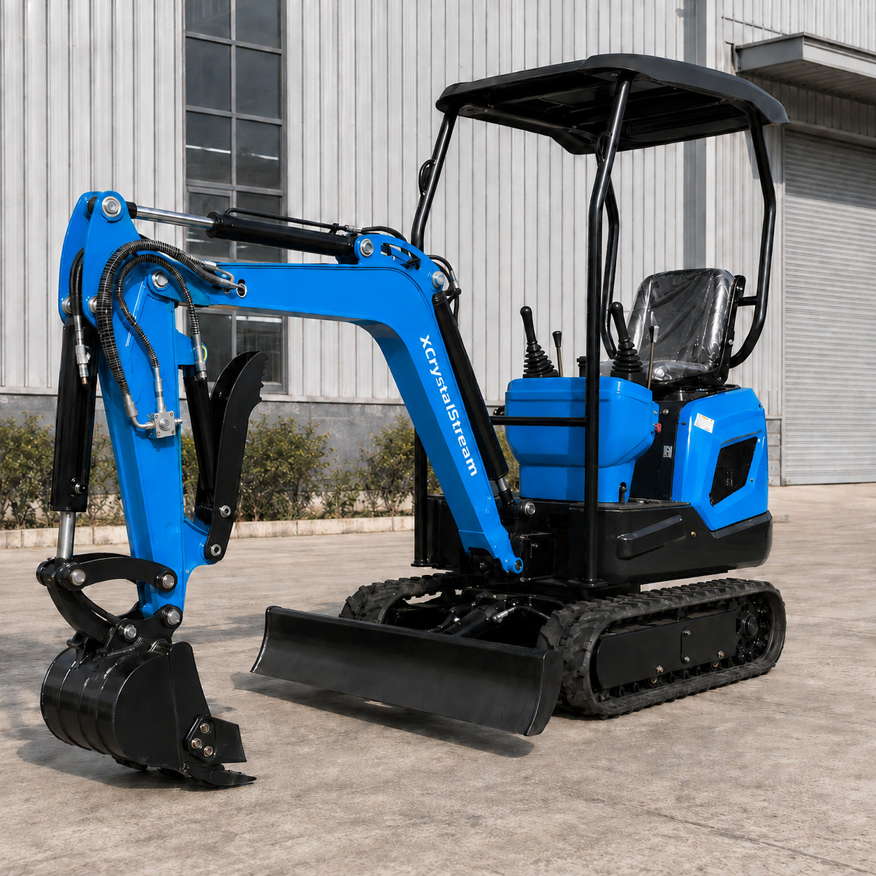 2026 X-ultimate XII 1.2T Excavator 13.5hp B&S EPA Engine Hydraulic thumb clamp