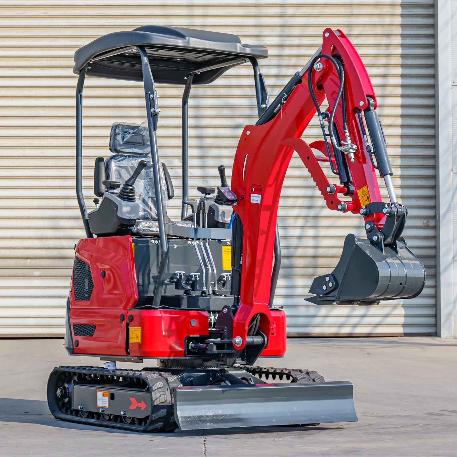 1.8 Ton Mini Excavator 13.7HP EPA Diesel Kubota Engine Crawler Digger