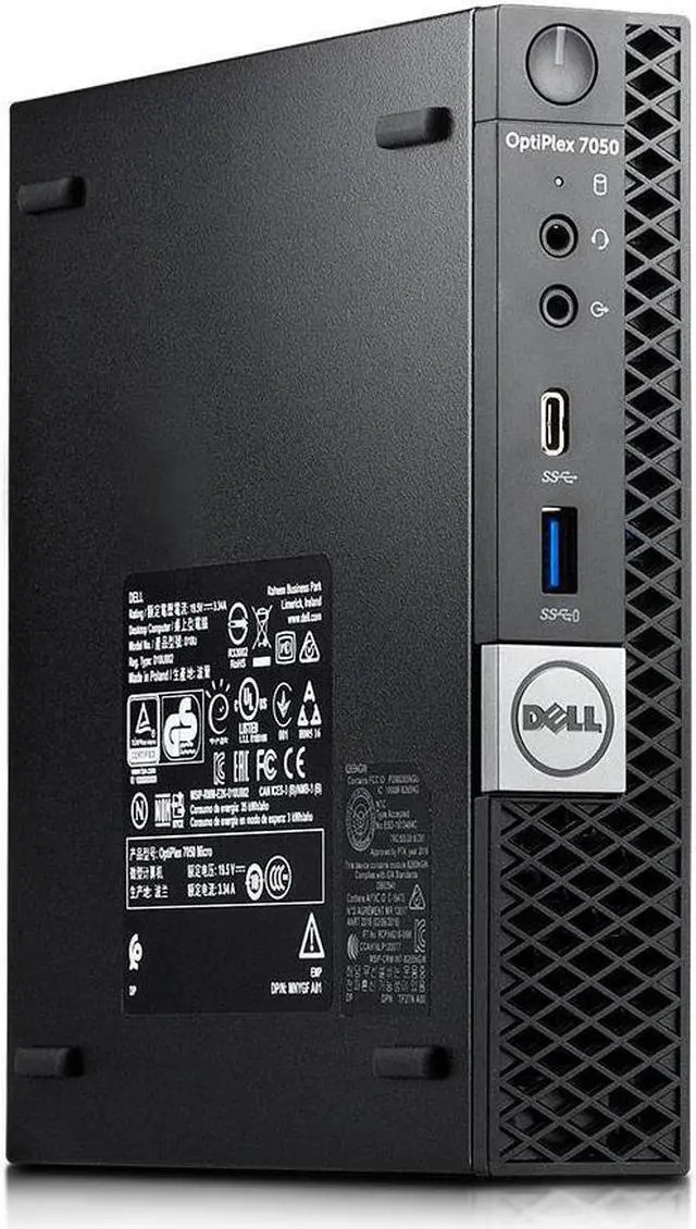 Dell Optiplex 7050 Micro Form Factor Desktop Intel i5 7500T 8GB DDR4 256GB SSD