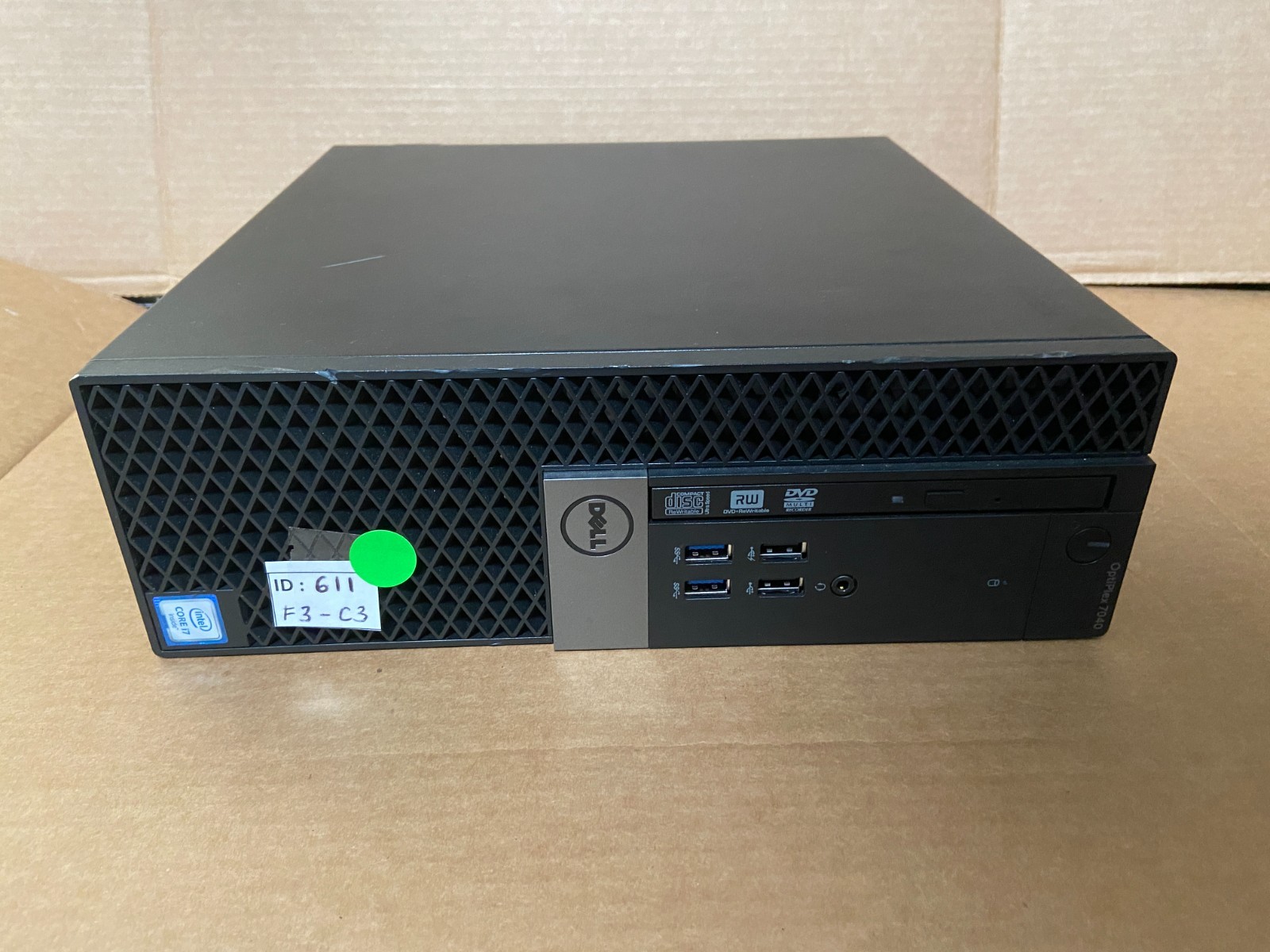 Dell OptiPlex 7040 SFF Core i7-6700 3.40 GHz 8 GB DDR4 500GB HDD , No OS